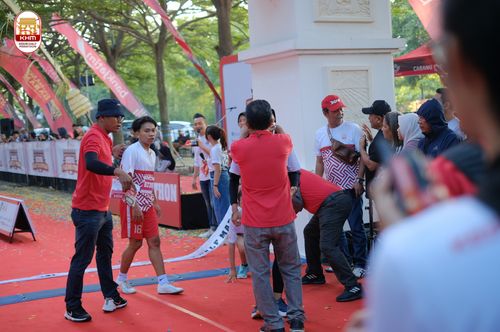Race photo from Kediri Half Marathon 2024