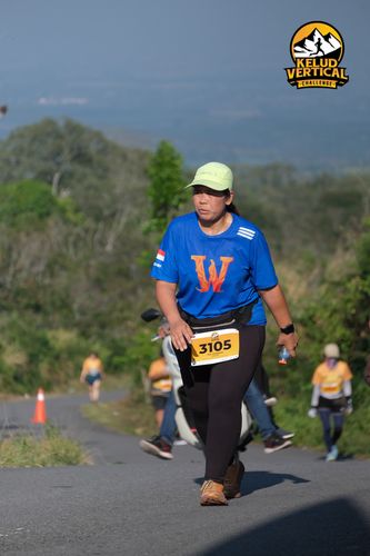 Race photo from Kelud Vertical Challenge 2024