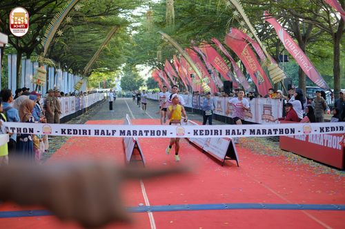Race photo from Kediri Half Marathon 2024