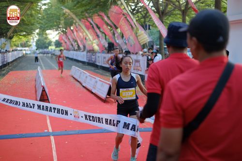 Race photo from Kediri Half Marathon 2024