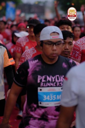 Race photo from Kediri Half Marathon 2025