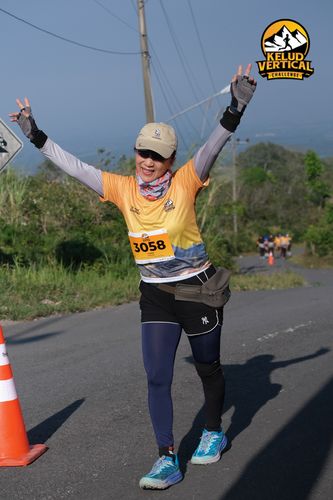 Race photo from Kelud Vertical Challenge 2024