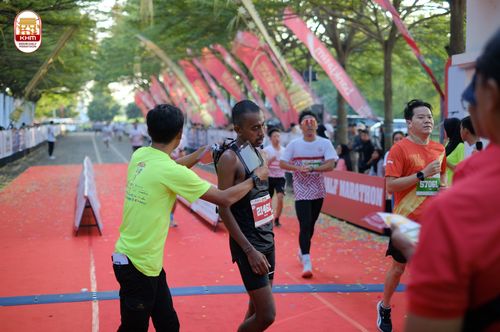 Race photo from Kediri Half Marathon 2024