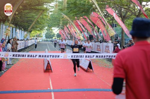 Race photo from Kediri Half Marathon 2024