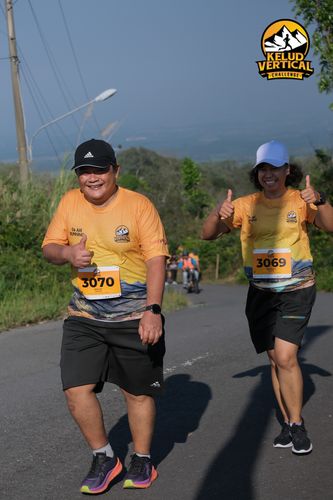 Race photo from Kelud Vertical Challenge 2024