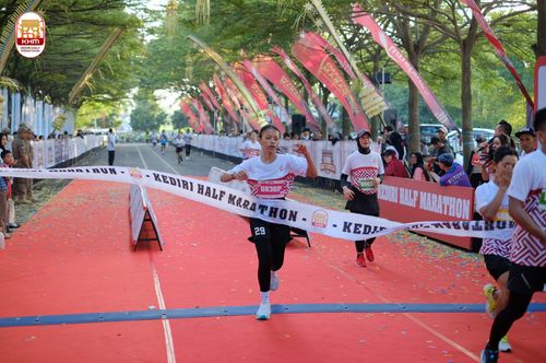 Race photo from Kediri Half Marathon 2024