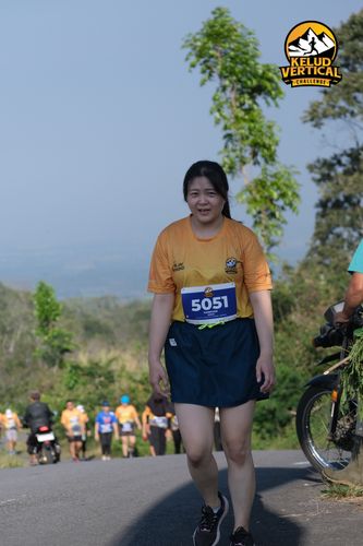 Race photo from Kelud Vertical Challenge 2024