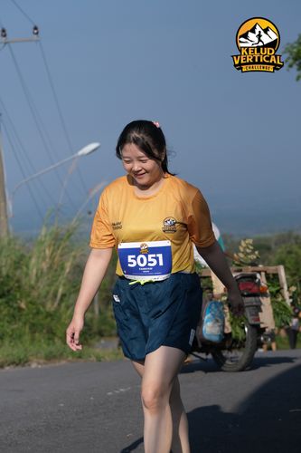 Race photo from Kelud Vertical Challenge 2024