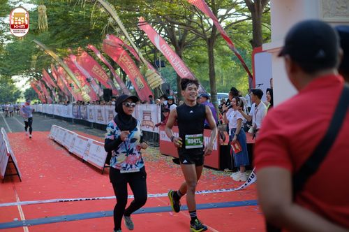 Race photo from Kediri Half Marathon 2024