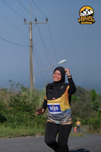 Race photo from Kelud Vertical Challenge 2024