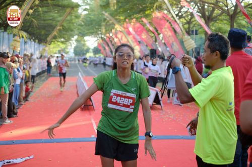 Race photo from Kediri Half Marathon 2024