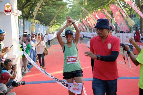 Race photo from Kediri Half Marathon 2024