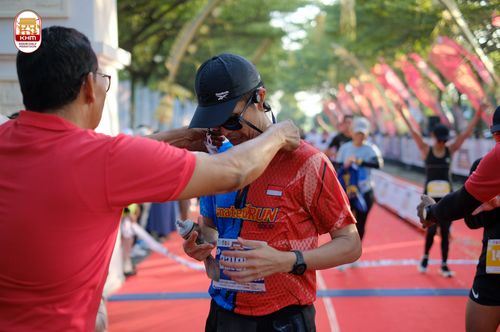Race photo from Kediri Half Marathon 2024