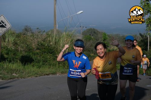 Race photo from Kelud Vertical Challenge 2024