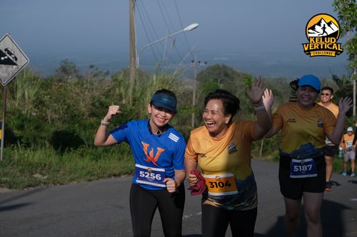 Race photo from Kelud Vertical Challenge 2024