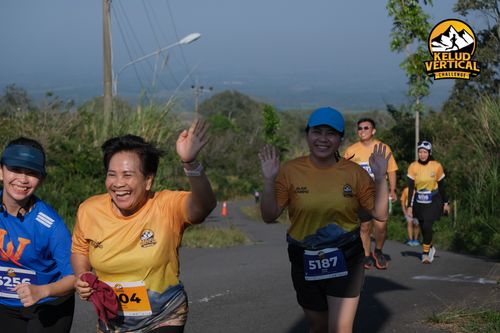Race photo from Kelud Vertical Challenge 2024