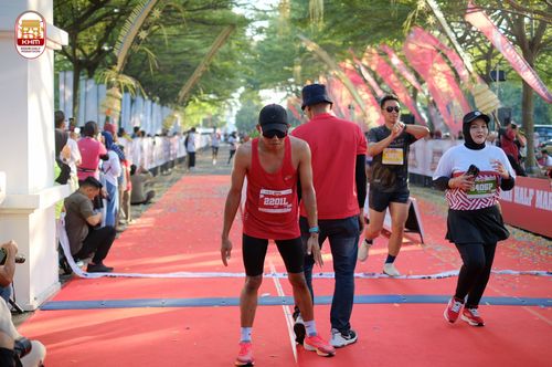 Race photo from Kediri Half Marathon 2024