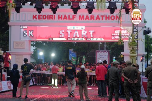 Race photo from Kediri Half Marathon 2025