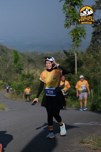 Race photo from Kelud Vertical Challenge 2024