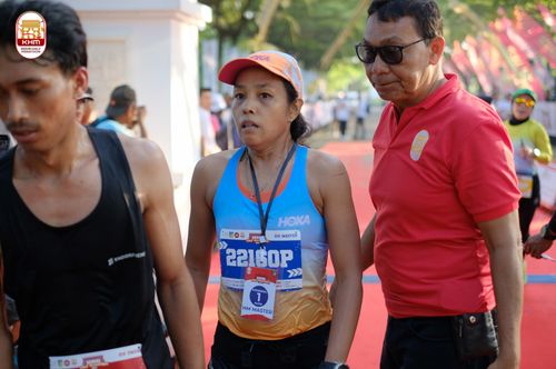 Race photo from Kediri Half Marathon 2024