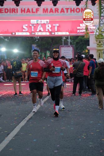 Race photo from Kediri Half Marathon 2025
