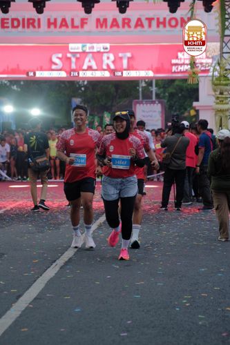 Race photo from Kediri Half Marathon 2025