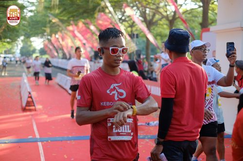 Race photo from Kediri Half Marathon 2024