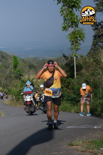 Race photo from Kelud Vertical Challenge 2024