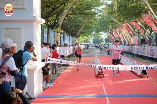 Race photo from Kediri Half Marathon 2024