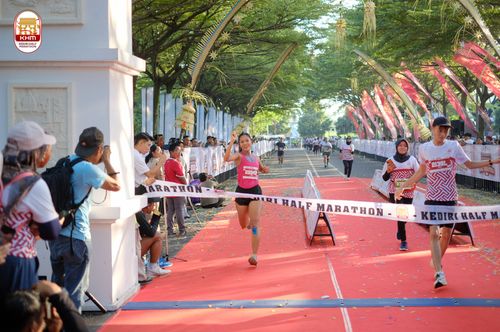 Race photo from Kediri Half Marathon 2024