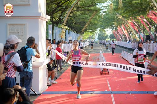 Race photo from Kediri Half Marathon 2024