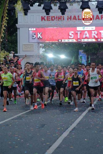 Race photo from Kediri Half Marathon 2025
