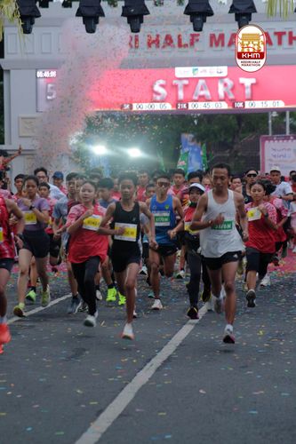 Race photo from Kediri Half Marathon 2025