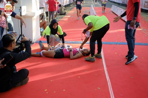 Race photo from Kediri Half Marathon 2024