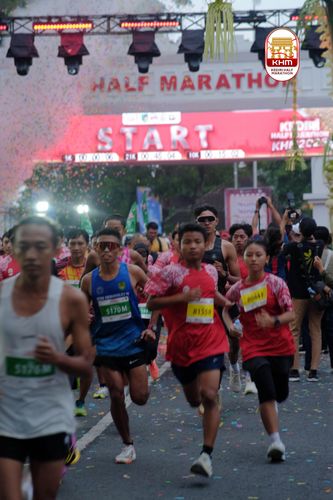 Race photo from Kediri Half Marathon 2025