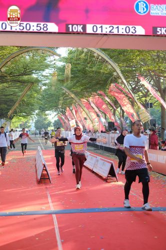 Race photo from Kediri Half Marathon 2024