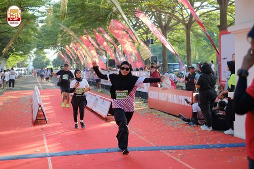 Race photo from Kediri Half Marathon 2024