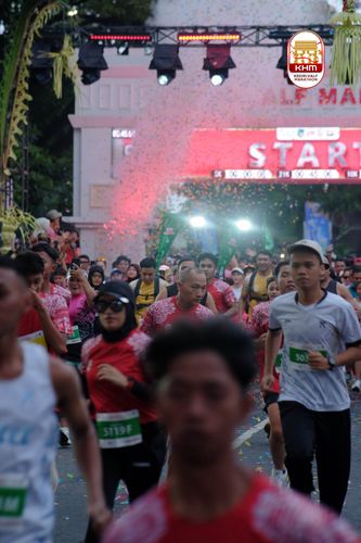 Race photo from Kediri Half Marathon 2025