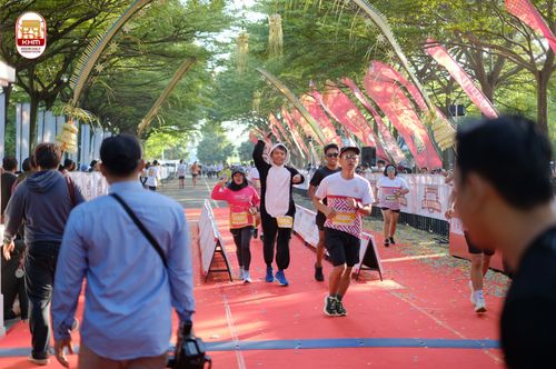 Race photo from Kediri Half Marathon 2024