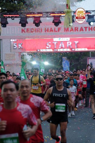Race photo from Kediri Half Marathon 2025