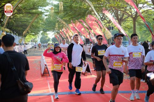 Race photo from Kediri Half Marathon 2024