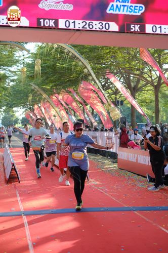 Race photo from Kediri Half Marathon 2024