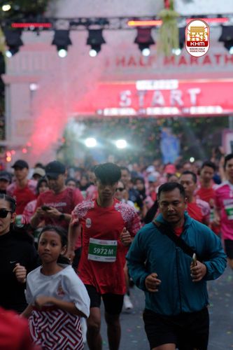 Race photo from Kediri Half Marathon 2025