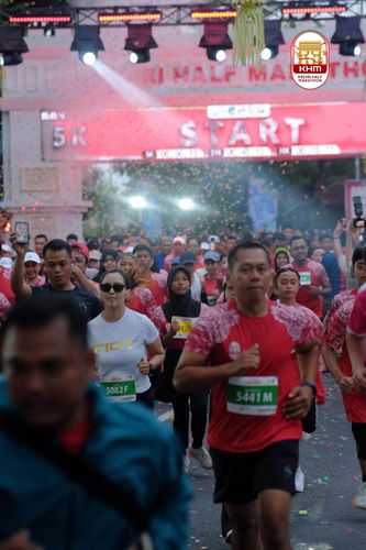 Race photo from Kediri Half Marathon 2025
