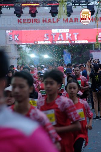 Race photo from Kediri Half Marathon 2025