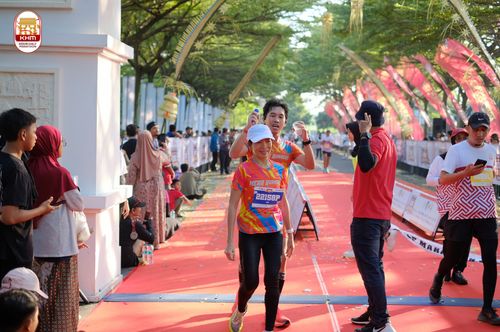 Race photo from Kediri Half Marathon 2024