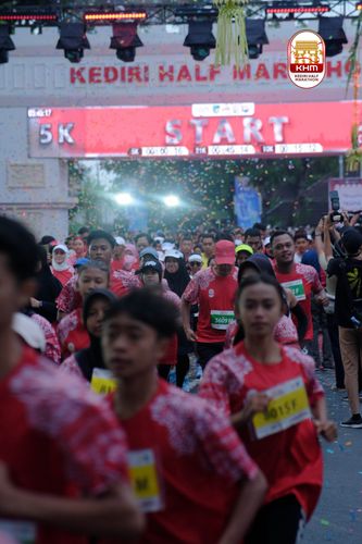 Race photo from Kediri Half Marathon 2025