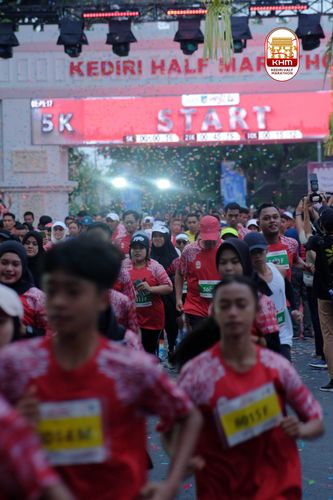 Race photo from Kediri Half Marathon 2025