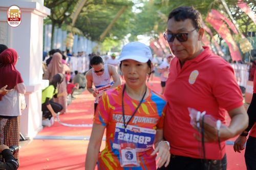 Race photo from Kediri Half Marathon 2024