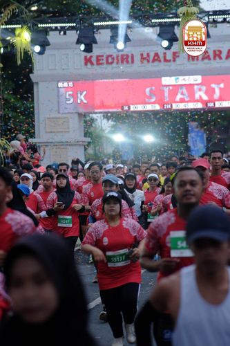 Race photo from Kediri Half Marathon 2025